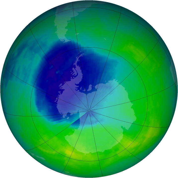 Ozone Map 1994-11-12